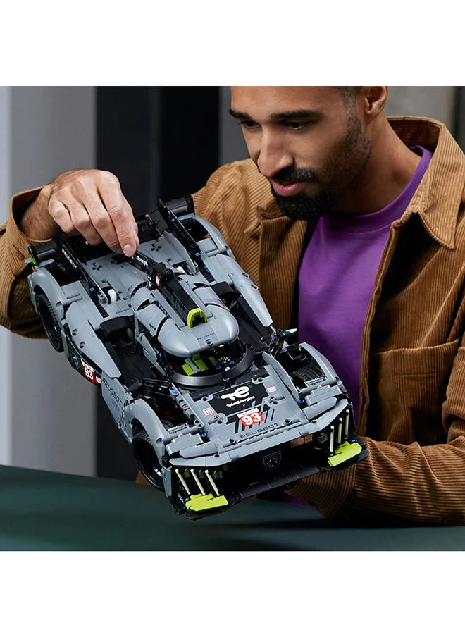 ليغو Technic Peugeot 9X8 24H Le Mans Hybrid Hypercar 42156 Building Kit For Adults; Model Racing Car Gift For Motorsport Fans; Enjoy An Immersive Project Recreating The Details Of A Le Mans Hypercar (1,775 Pieces)