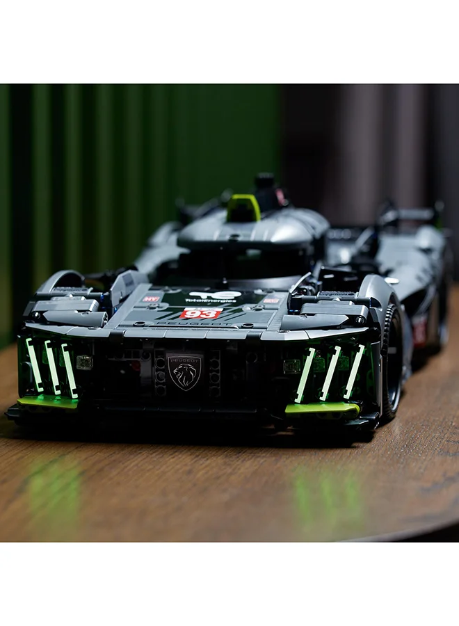 LEGO Technic PEUGEOT 9X8 24H Le Mans Hybrid Hypercar 42156 (1775) Pieces