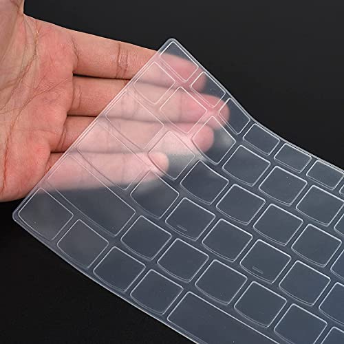 Saco Laptop Keyboard Protector Cover for 2024 Lenovo LOQ 15.6 Inch|Legion 5|Lenovo Legion 5 Pro/Legion Slim 5 5i 16 inch|Lenovo ideaPad Gaming 3 3i 15.6 Inch Gaming Laptops - Transparent - Image 4