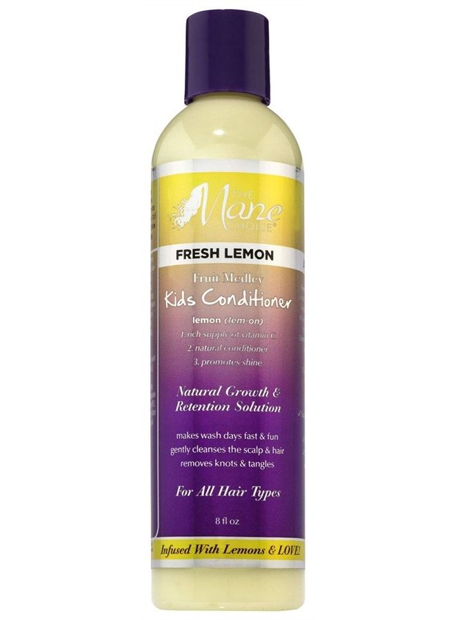 THE MANE CHOICE Fresh Lemon Fruit Medley Kids Conditioner, 8 Ounce - Image 1