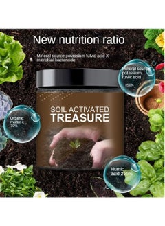 Captaintech Soil Activated Treasure, Organic Soil Conditioner, Premium Soil Activated Treasure, Soil Plant Flower Fertilizer, Soil Activator for Raised Garden Beds, Potting Mix, Lawns and Gardens (3pcs)  - Image 4