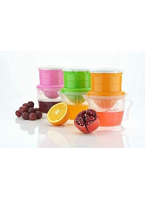 KGDA KGDA Nano 2 in 1 Manual Juicer for Fruits Nano Fruit Juicer Multicolour  - Image 5