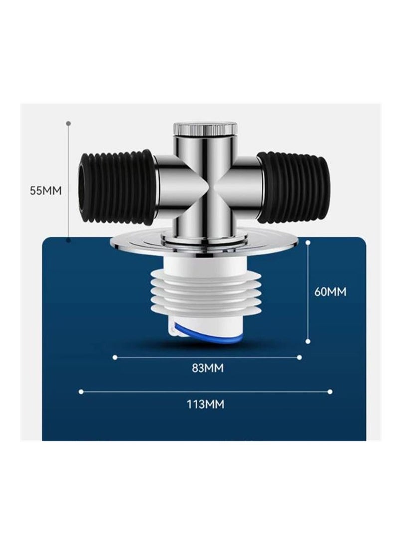 Anti-Odor Washing Machine Drain Hose Seal, Floor Drain Plug Sewer Pipe Seal Ring, Sealing Cover for Up to 3 Drain Hoses  - Image 3