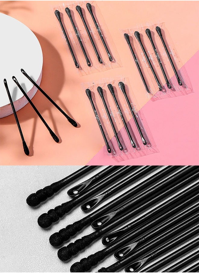 Generic - 50 Pcs Individually Packaged Cotton Swabs For Cleaning And Makeup - Image 1