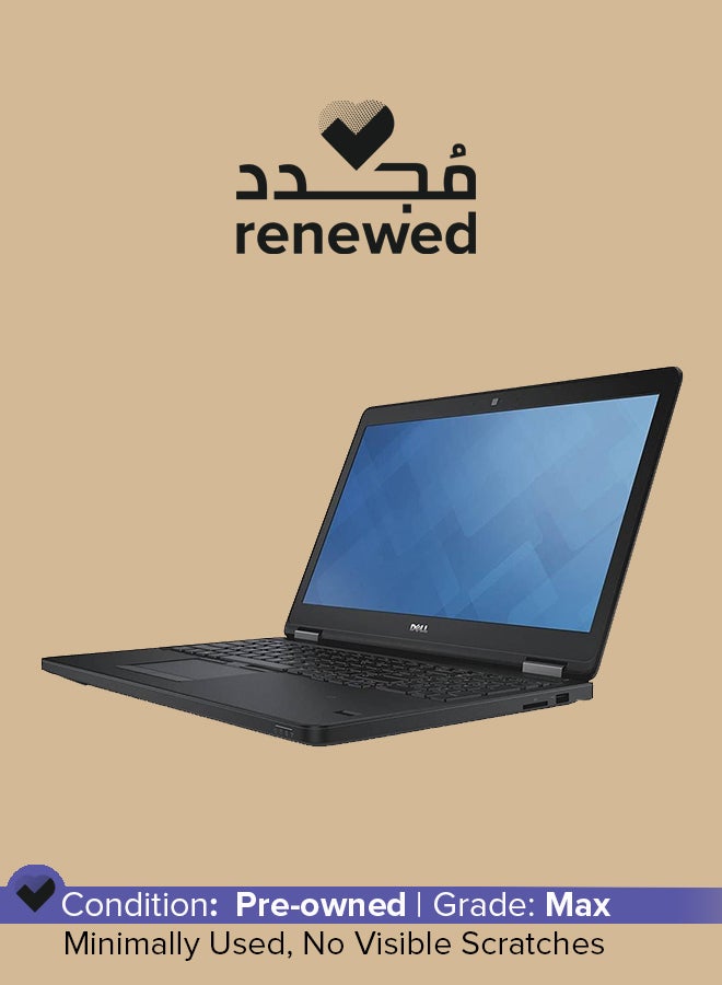 DELL Renewed - Latitude E5550 With 15.6 Inch FHD Display,Core i5 Processor/5th Generation/8GB Ram/256GB SSD/Intel HD Graphics English Black - Image 1