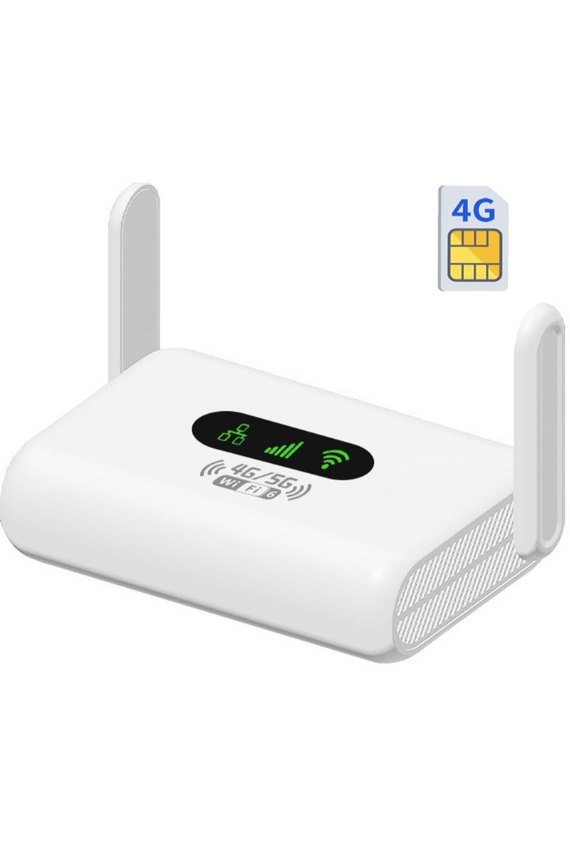 Travel WiFi Router with SIM, AC1200 Dual Band Gigabit Ethernet Wireless Network, IPv6 USB 2.0, Repeater Bridge Access Point Mode - Image 1