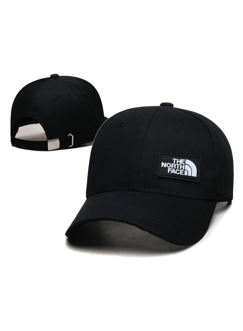 The North Face Baseball Cap with Classic Logo Patch and Adjustable Metal Buckle Closure