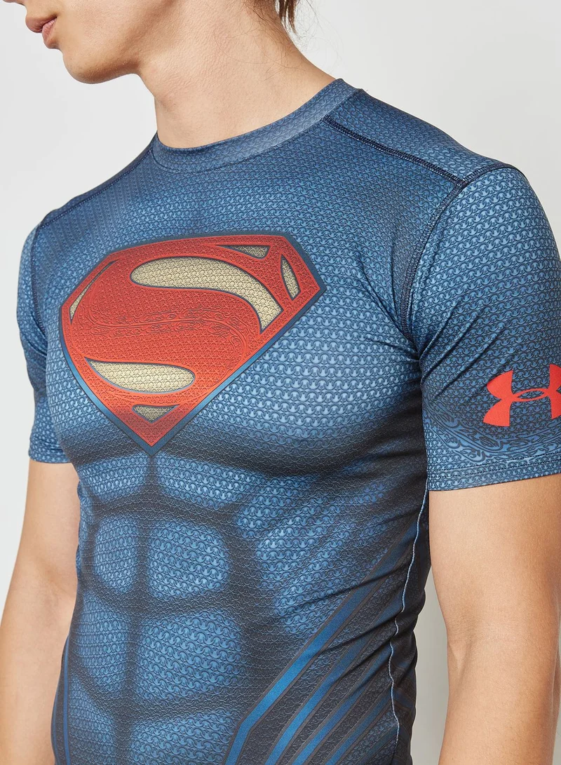 UNDER ARMOUR Superman Compression T-Shirt