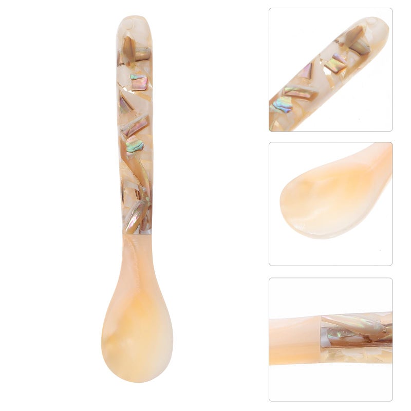 Seashell Coffee Mixing Spoon Kitchen Tableware For Home Dessert And Iced Tea Stirring Spoon Random Color - Image 3