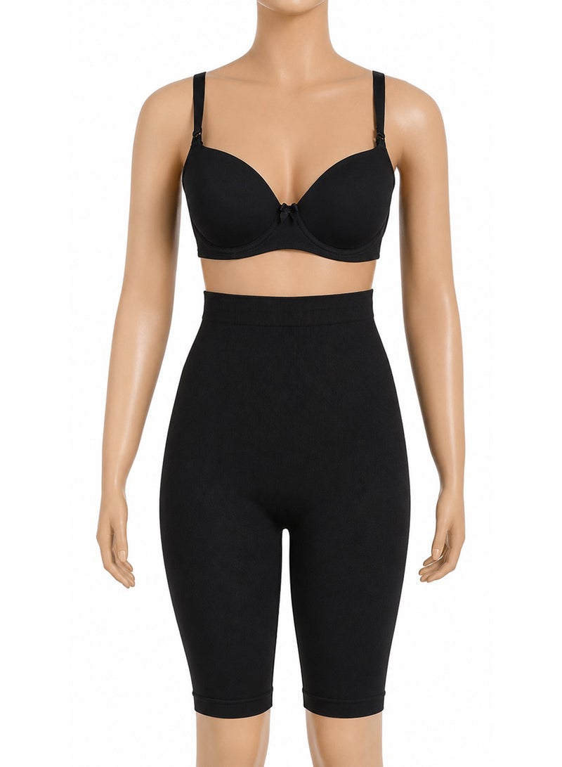 High-Waisted Corset Shorts
