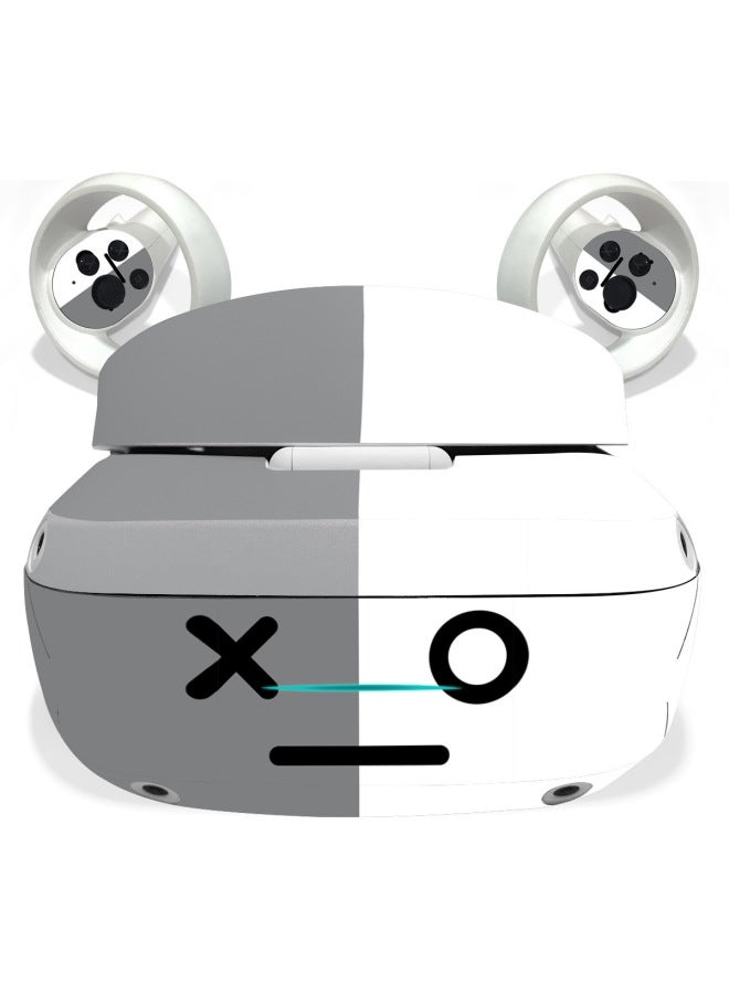 Dapeng E4 Film VR Glasses PCVR Head Display SteamVR Game Console All-inclusive Host Film Color Stickers-Color:XY-Dapeng E4-0133 - Image 4