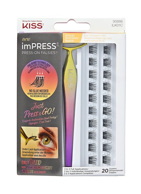 Kiss Impress Press on Falsies Natural Eyelashes ILK01C