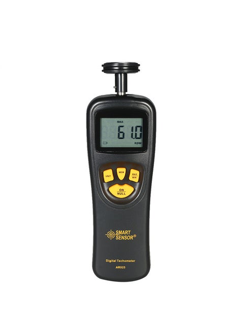 Handheld Contact LCD Digital Tachometer Speedometer Tach Meter Wide Measuring Rang 0.5 ~ 19999 RPM