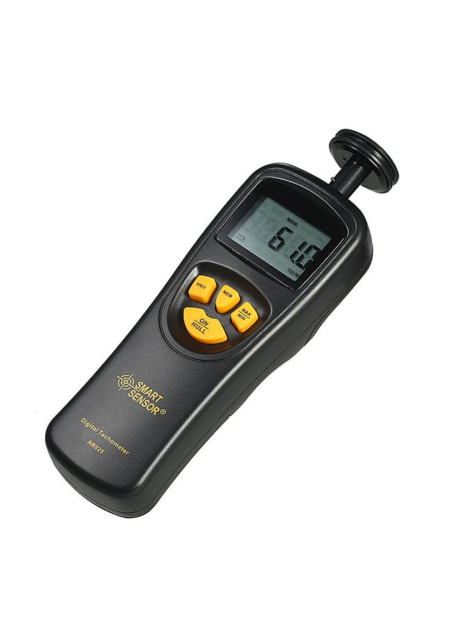 SMART SENSOR Handheld Contact LCD Digital Tachometer Speedometer Tach Meter Wide Measuring Rang 0.5 ~ 19999 RPM  - Image 4