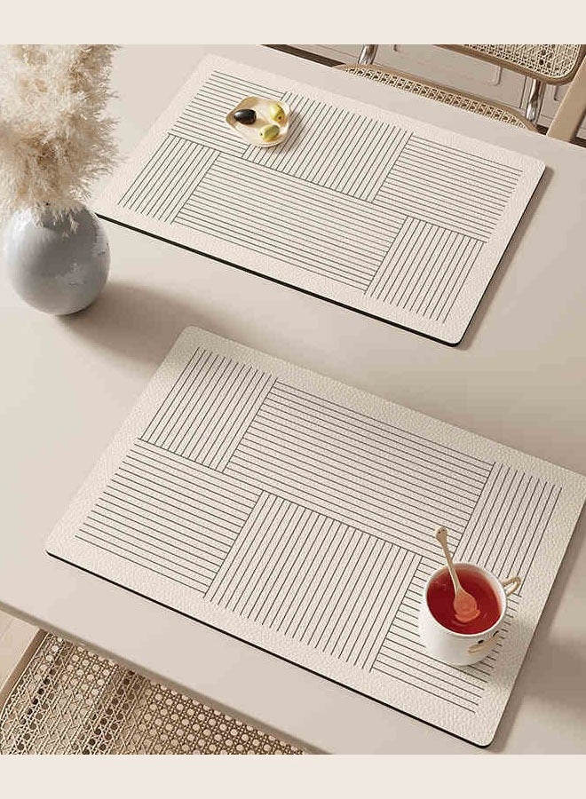 MLADEN حصيرة تجفيف الأطباق متعددة الوظائف، حصيرة ماصة لتجفيف الأطباق، حصيرة تجفيف للمطبخ، ديكور طاولة القهوة وغرفة الشاي، 30×40 سم - Image 3