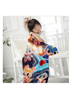 General Flannel thin blanket (warm and comfortable, suitable for sleep, gaming, dust removal and sandproof) 150cm*200cm - 892  - Image 4