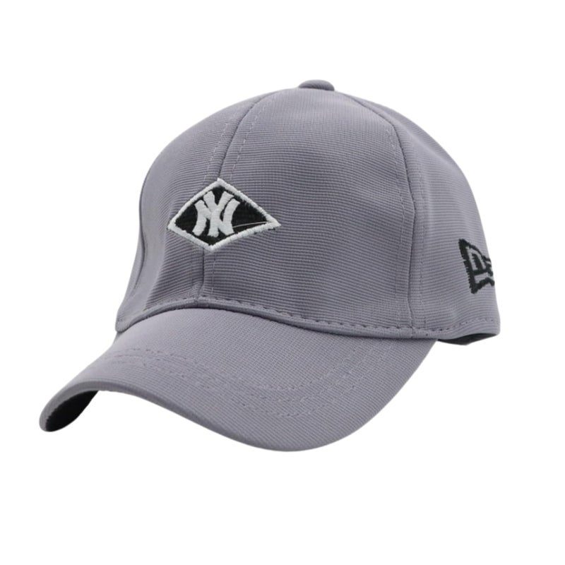 JAMONT Kids Baseball Cap, NY Design, Adjustable Black Cotton Cap, Unisex Summer Sports Hat - Image 1