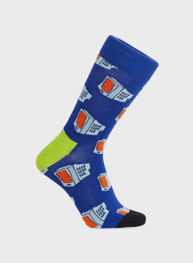Happy Socks 2 Pack Assorted Socks Gift Set