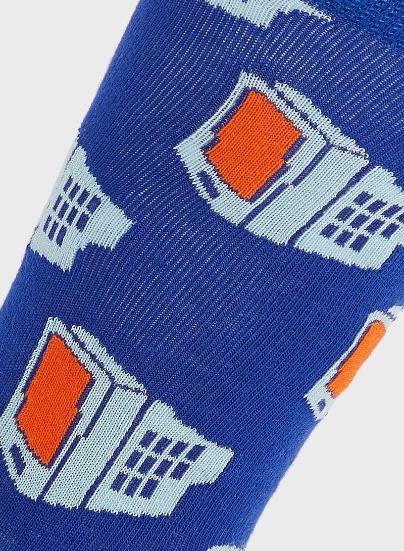Happy Socks 2 Pack Assorted Socks Gift Set