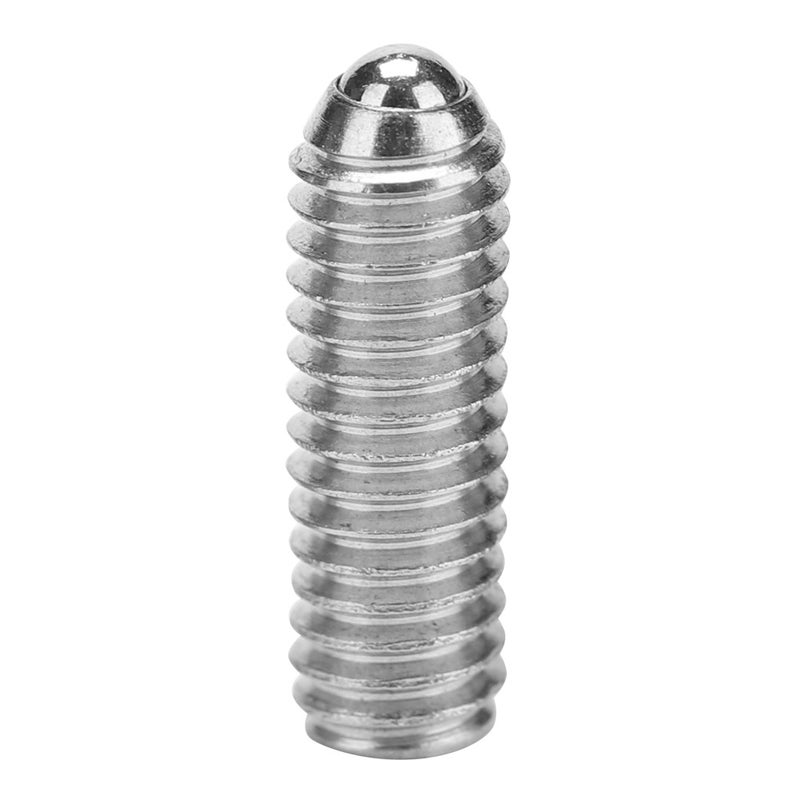 Steel Spring Ball Plunger Hex Bolt Socket Fixing Screws Positioning Bead (M6*12, 20pcs) - Image 4