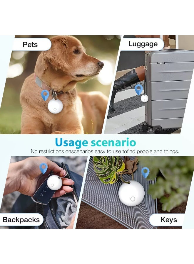 Rechargeable Smart Bluetooth Tracker Tag with Silicone Protective Case, Anti-Lost Finder for Keys, Bags and Pets - Image 3