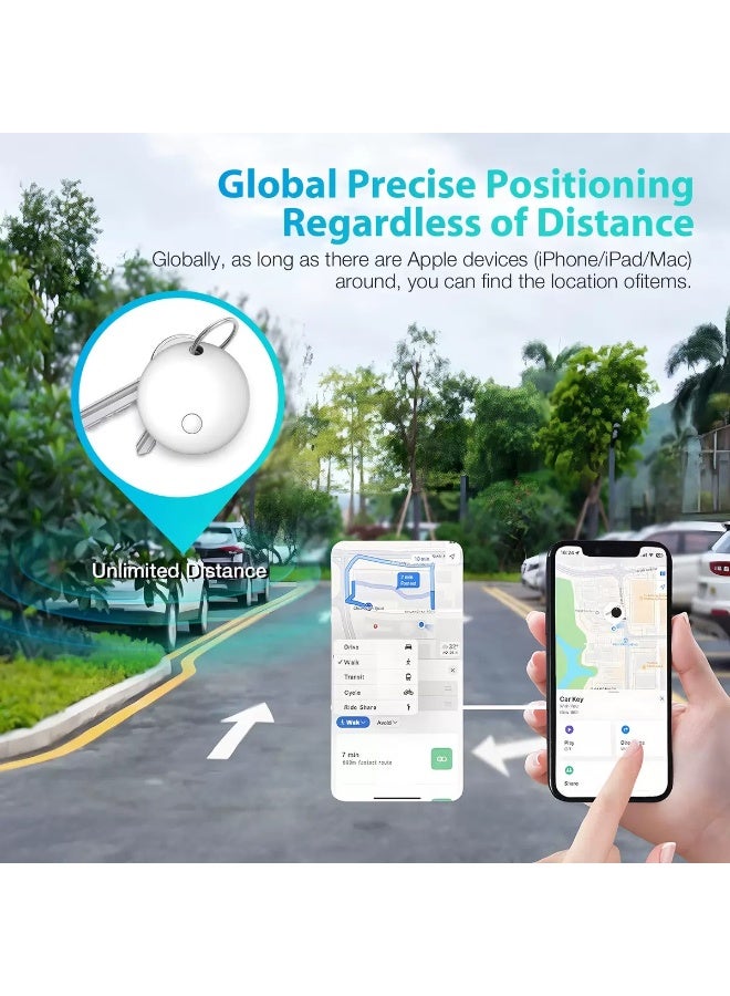 Rechargeable Smart Bluetooth Tracker Tag with Silicone Protective Case, Anti-Lost Finder for Keys, Bags and Pets - Image 2