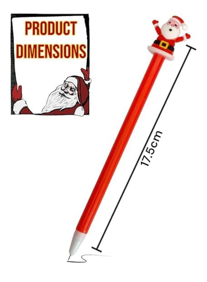 (4 قطع - s) أقلام هلام سانتا كلوز للبنات والأولاد - Image 3