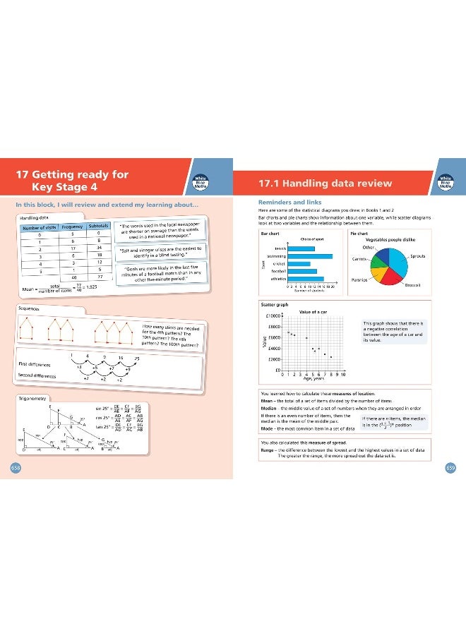 Key Stage 3 Maths Student Book 3
