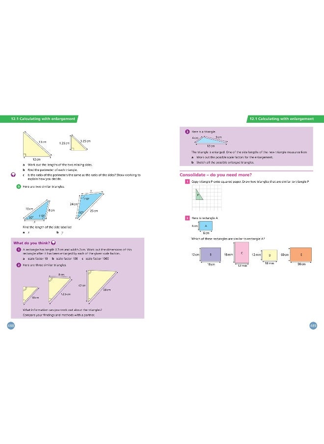Key Stage 3 Maths Student Book 3