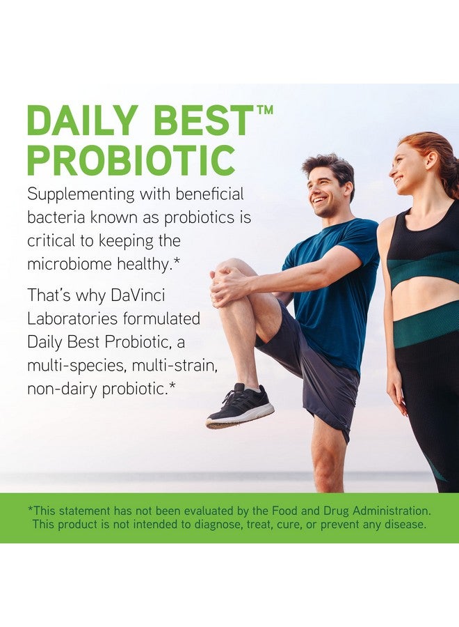 DAVINCI Labs - Daily Best Probiotic - A Dietary Supplement - Vegetarian - Gluten-Free - 60 Capsule - Image 3