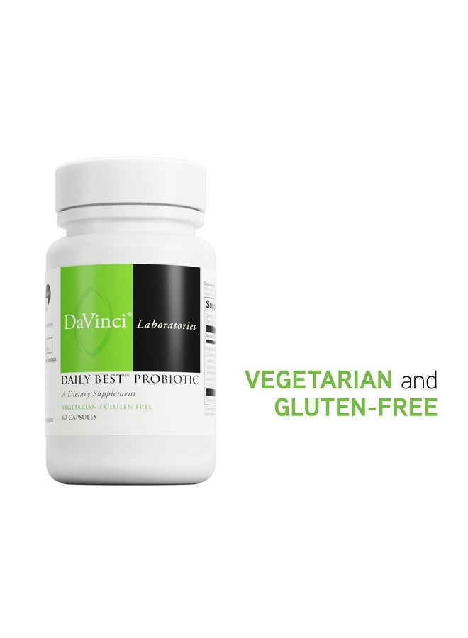 DAVINCI Labs - Daily Best Probiotic - A Dietary Supplement - Vegetarian - Gluten-Free - 60 Capsule - Image 5