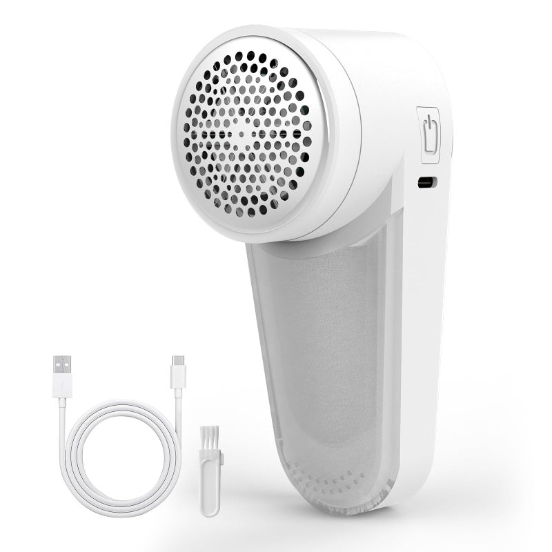 Fabric Shaver, Lint Remover for Clothes, Effectively and Quickly Remove Pills, Sweater Shaver with Stainless Steel Remove Clothes Fuzz, Lint Balls, Pills, Bobbles Black - Image 1