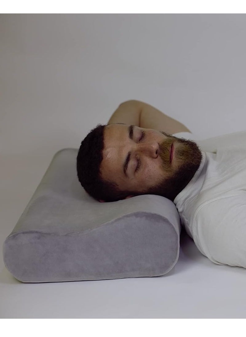MEGA Memory Foam Medical Pillow Support Ergonomic Orthopedic Neck And Shoulder During Sleepers  - Image 4