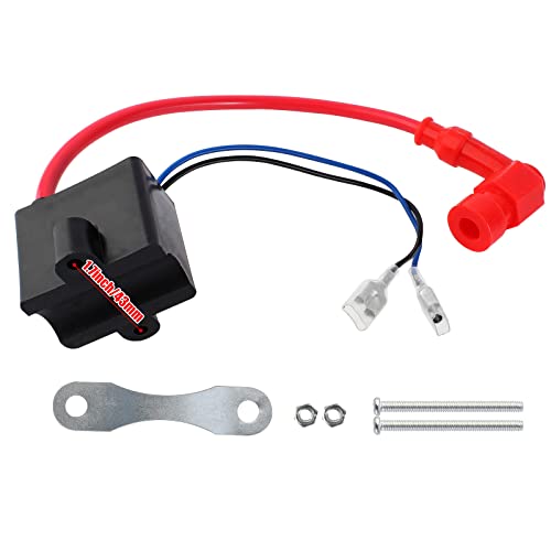 YOFMOO CDI Ignition Coil Magneto Coil for 49cc 50cc 60cc 66cc 70cc 80cc 2-stroke Engines Motorized Bicycle Motor Bike ATV Quad Scooter 2-Wire High Performance - Image 5