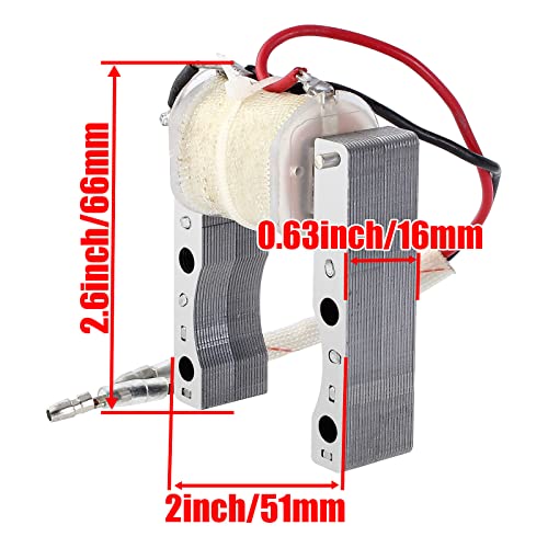YOFMOO CDI Ignition Coil Magneto Coil for 49cc 50cc 60cc 66cc 70cc 80cc 2-stroke Engines Motorized Bicycle Motor Bike ATV Quad Scooter 2-Wire High Performance - Image 3
