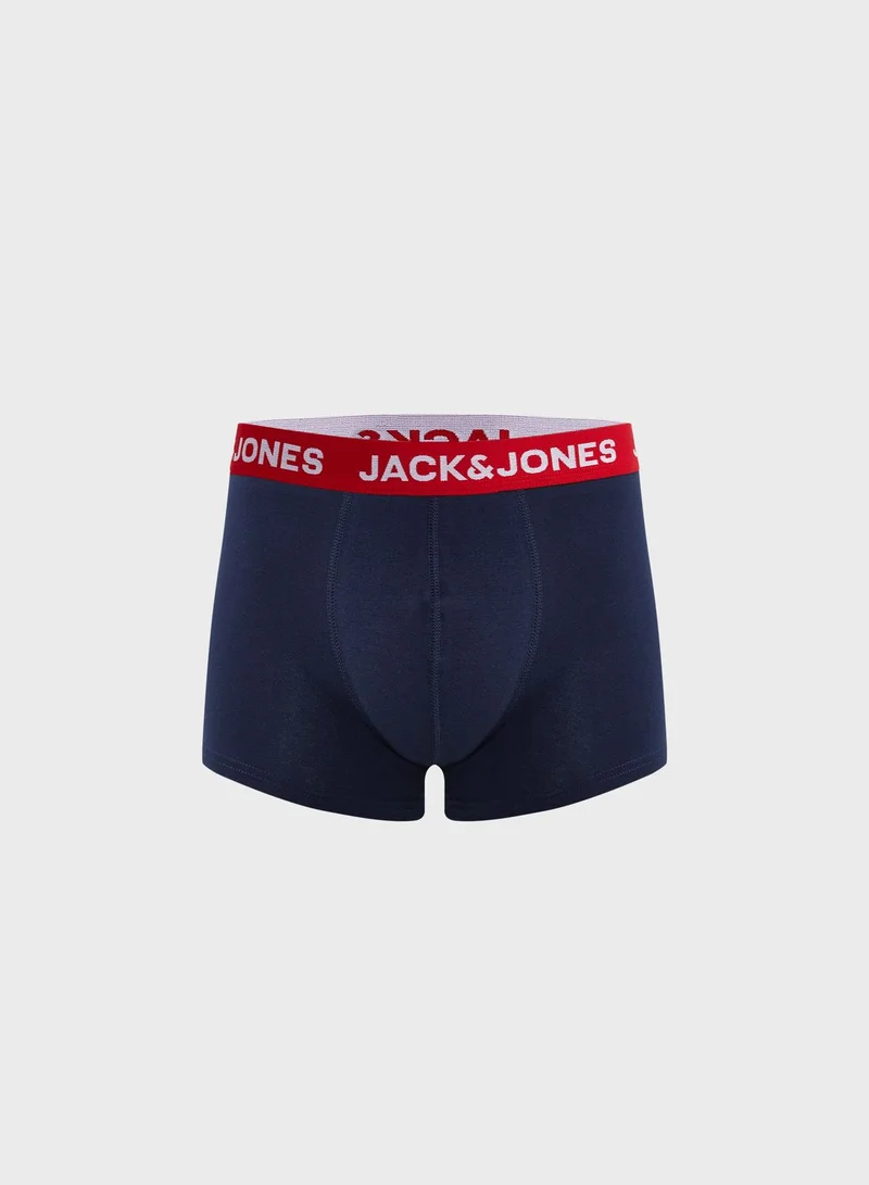 JACK & JONES 5 Pack Logo Trunks