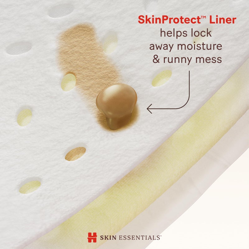 Huggies Size 4 Diapers, Skin Essentials Baby Diapers, Size 4 (22-37 lbs), 58 Count - Image 3