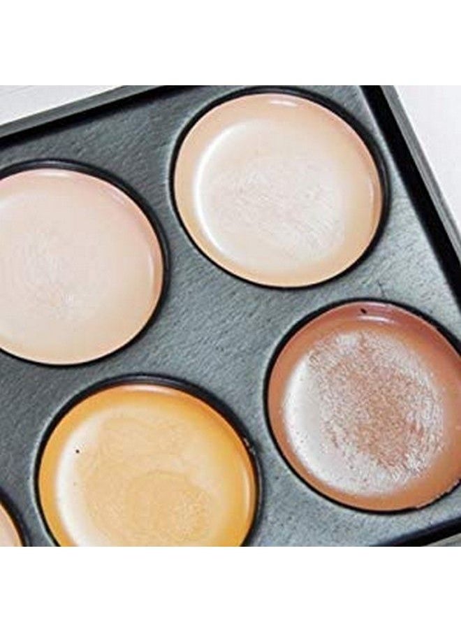 ClubComfort Highlighter And Contour 8 Shades Concealer Palette With Foundation Brush  - Image 5