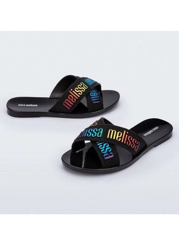 KUYING New Fashion Outgoing Flat Bottom Slippers 