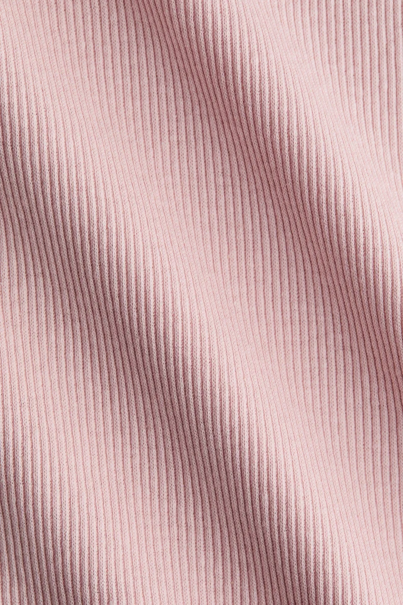 H&M Ribbed cotton vest top