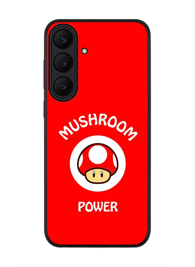 Stylizedd For Samsung Galaxy S25 FE Case,Slim fit Camera Protection, Shockproof Thin Phone cover  - Mushroom Power