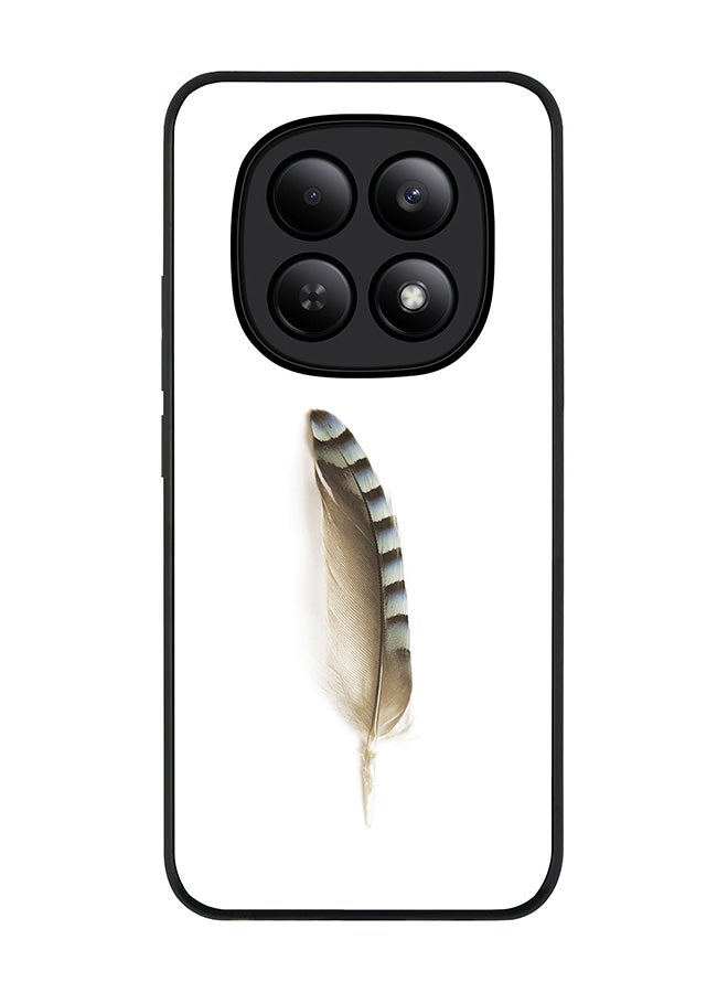 For Xiaomi Redmi Note 15 4G Case,Slim fit Camera Protection, Shockproof Thin Phone cover  - Lonely Feather