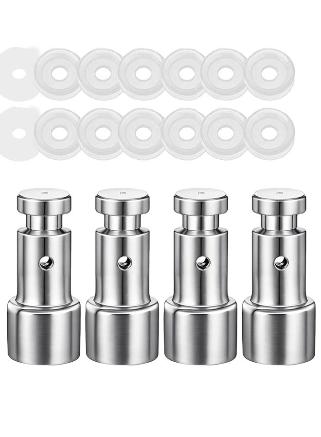 4 Pcs Universal Replacement Floater Valve with 12 Pcs Silicone Gaskets Electric Pressure Cookers Parts for Pressure Pot - Image 1