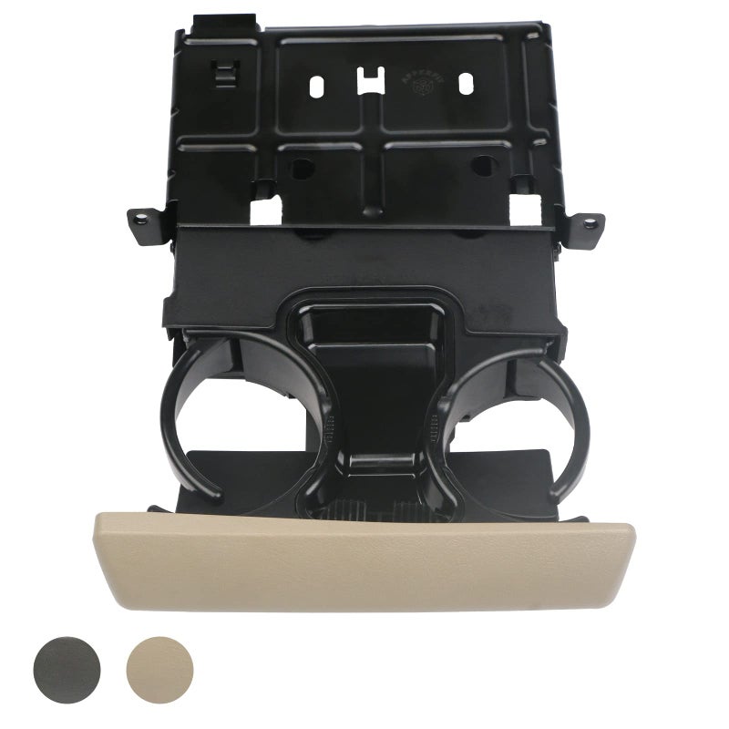 APPERFiT in Dash Cup Holder Replacement for 20052007 Ford F250 F350 F450 F550 Super Duty Truck Tan Replaces 5C3Z2504810AAF