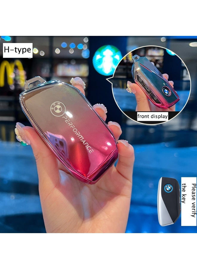 BMW High end car key shell case suitable for BMW 3 Series 325, BMW 5 Series 530, BMW x5, BMW x3, BMW x1, BMW i3 car key protection cover - Image 1