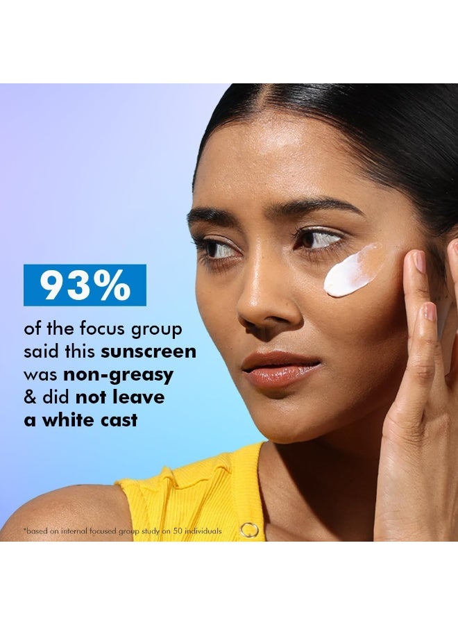 CONSCIOUS CHEMIST Sun Drink Hybrid Gel Non Greasy Sunscreen SPF 50+ PA+++, 50G - Image 3