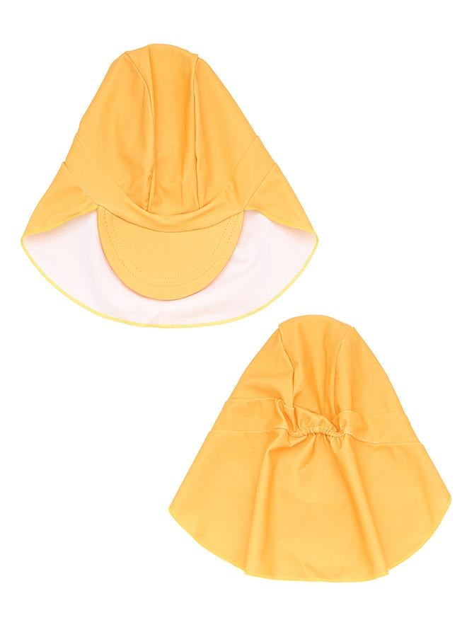 babyqlo Shark Print 3 Pc Boys Swimsuit Set with Cap - Image 5