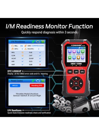 KONNWEI OBD2 Scanner Diagnostic Tool KW330, Check Engine Code Reader with Battery Voltage Test, Live Datastream, Freeze Frame, Car Scanner Diagnostic Tool for All OBDII Car Since 1996 - view 4