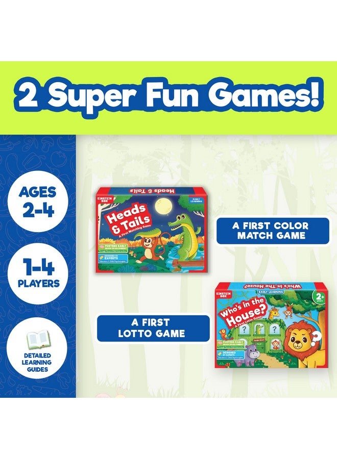 Einstein Box صندوق أينشتاين - صندوقي الأول من الألعاب - لعبة لوحية للأطفال من 2-5 سنوات | 2 لاعبين | للأعمار من 2-5 | تعليمية - Image 2