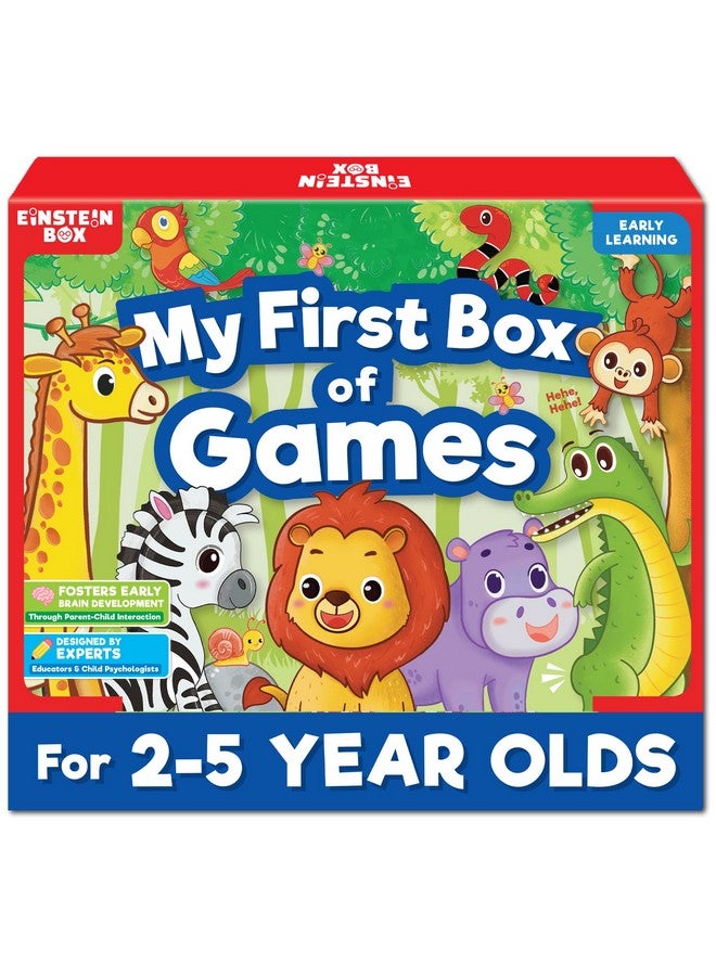 Einstein Box صندوق أينشتاين - صندوقي الأول من الألعاب - لعبة لوحية للأطفال من 2-5 سنوات | 2 لاعبين | للأعمار من 2-5 | تعليمية - Image 1